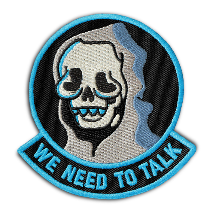 'WE NEED TO TALK' PATCH - By Chus Margallo