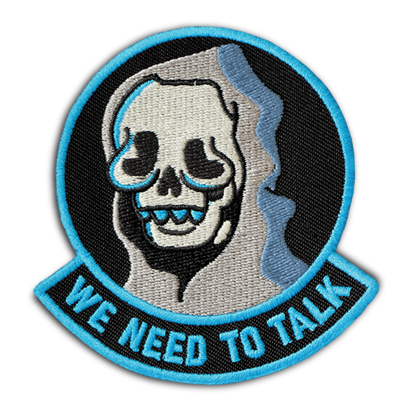 'WE NEED TO TALK' PATCH - By Chus Margallo