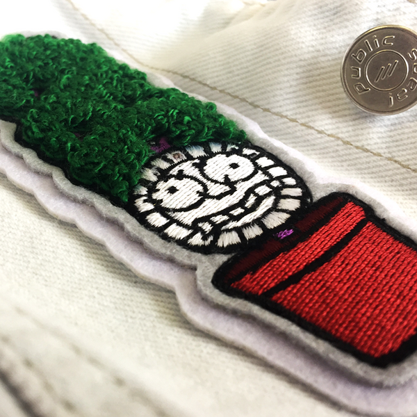 MEET YOUR NEW MOTHER CHENILLE PATCH