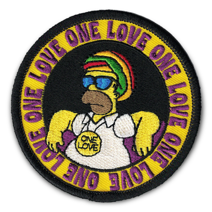 HOMER'S 'ONE LOVE' PATCH