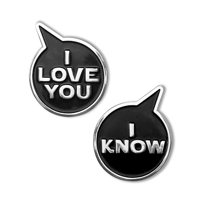 I LOVE YOU • I KNOW PIN COMBO