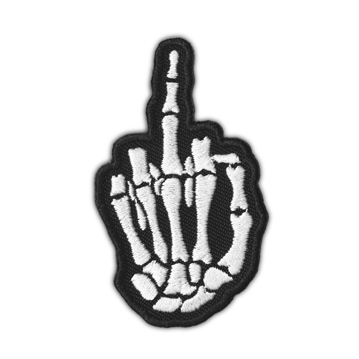 THE 'ONE FINGER SALUTE' PATCH