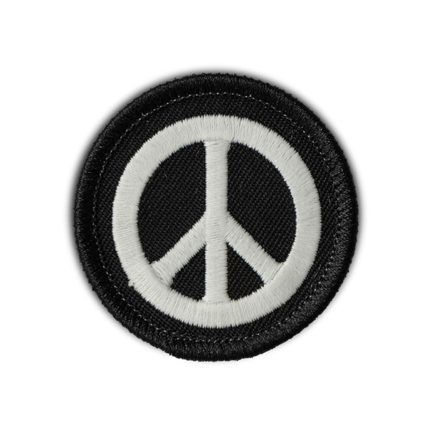 PEACE SYMBOL PATCH (glow-in-the-dark!)