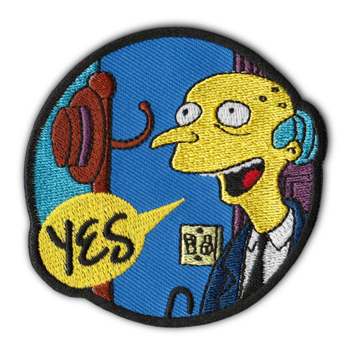 THE "SMITHERS I'M HOME" PATCH