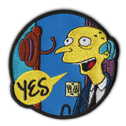 THE "SMITHERS I'M HOME" PATCH