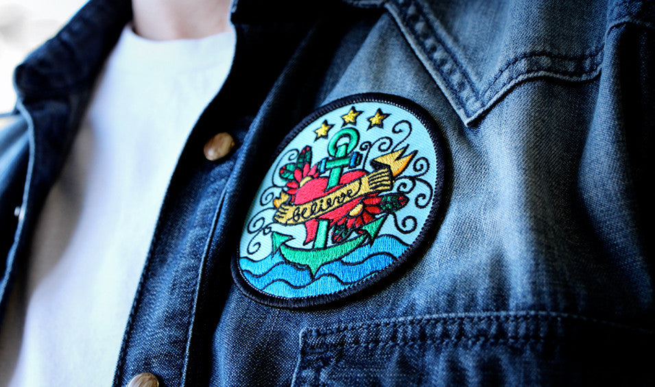 BELIEVE - Embroidered Patch